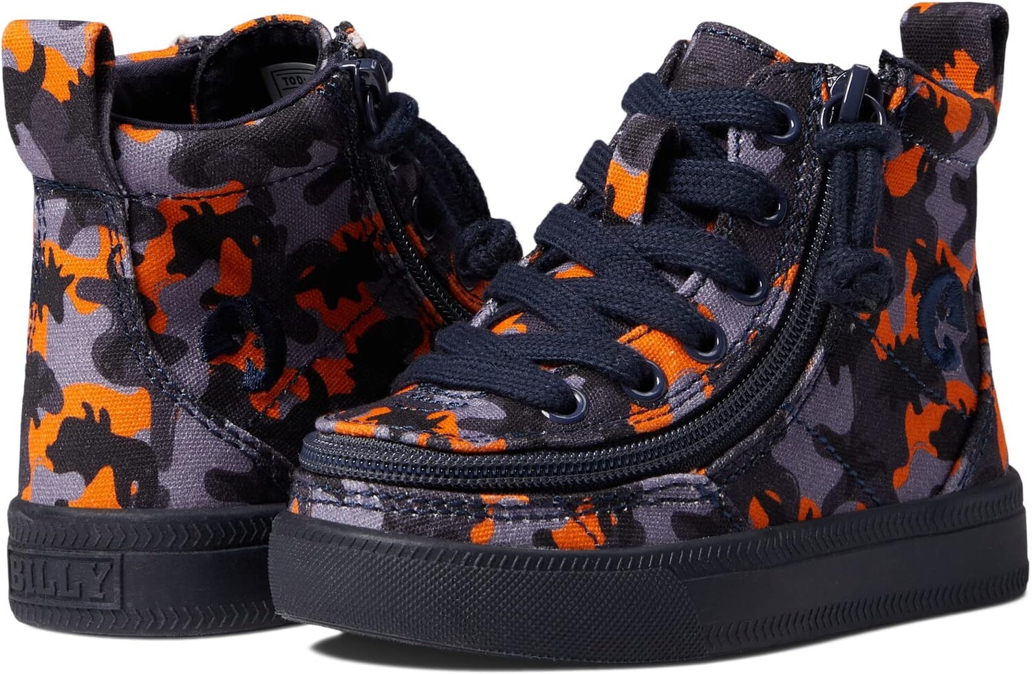 

Кроссовки Classic Lace High BILLY Footwear Kids, цвет Orange Dino 1