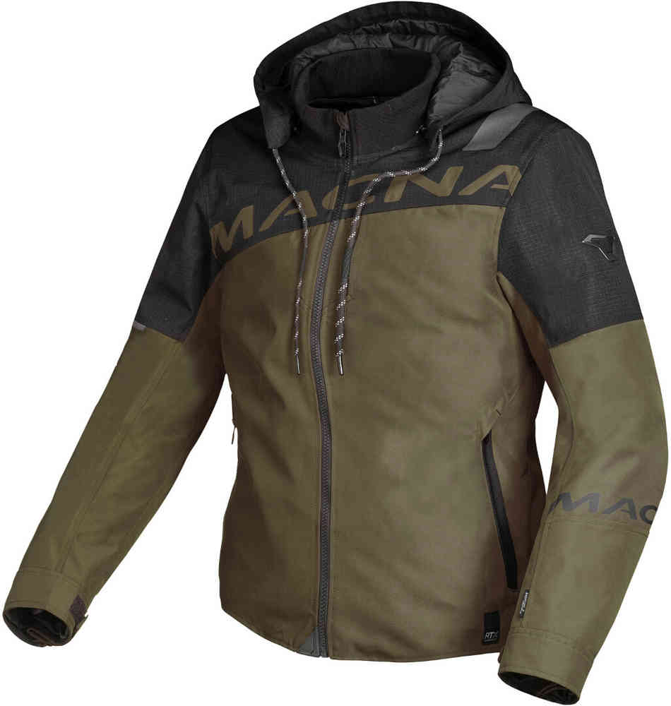 Водонепроницаемая женская мотоциклетная текстильная куртка Racoon Macna, темно-зеленый/черный поло marvel gotg rocket racoon