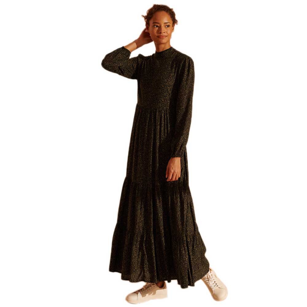 

Длинное платье Superdry Skylar Maxi, зеленый