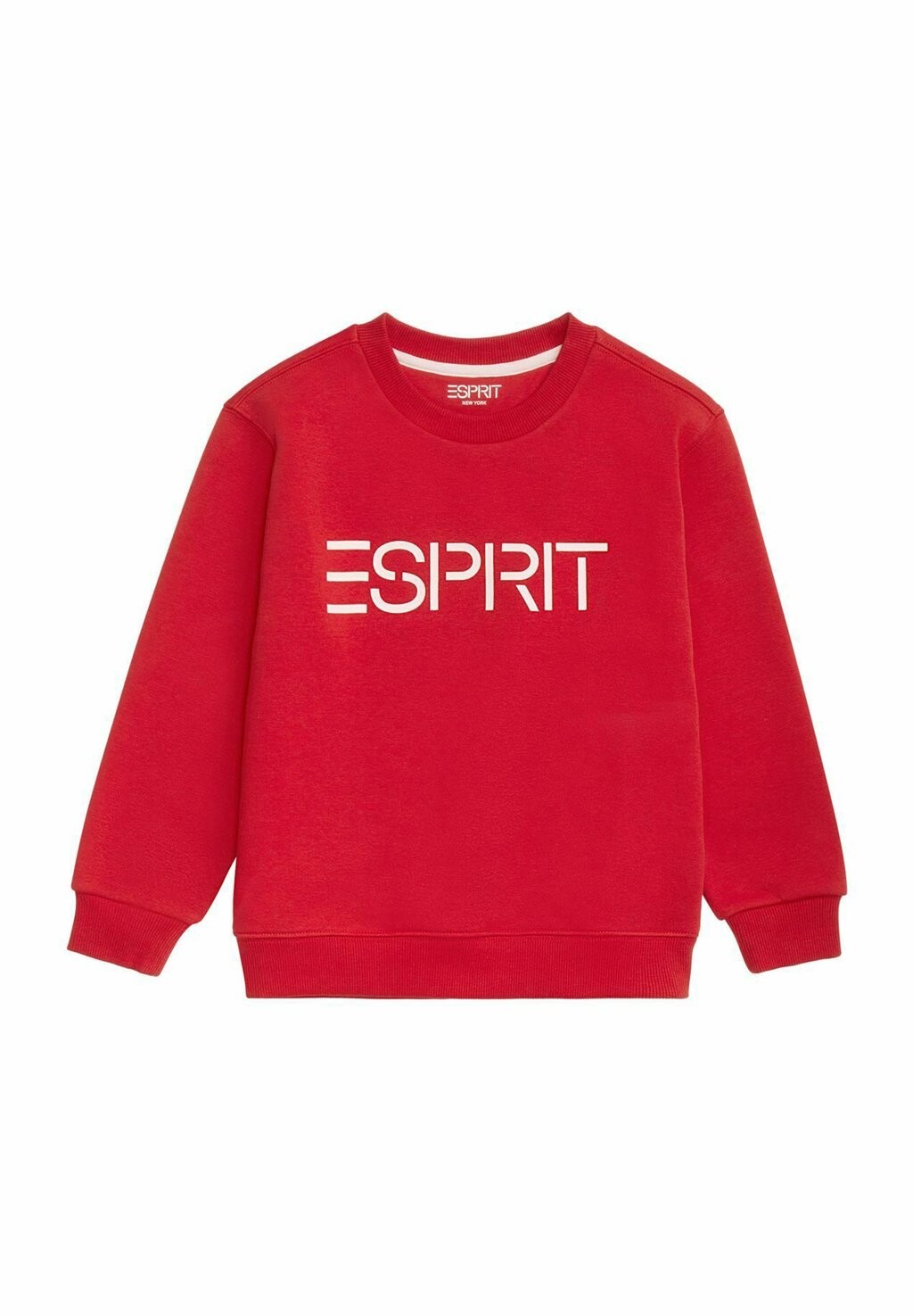 

Толстовка Logo Mit Rundhalsausschnitt Esprit, цвет dark red