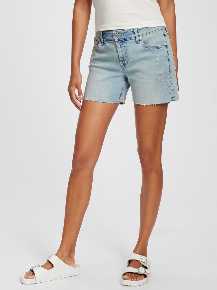 

Уничтожить джинсовые шорты Gap, синий
