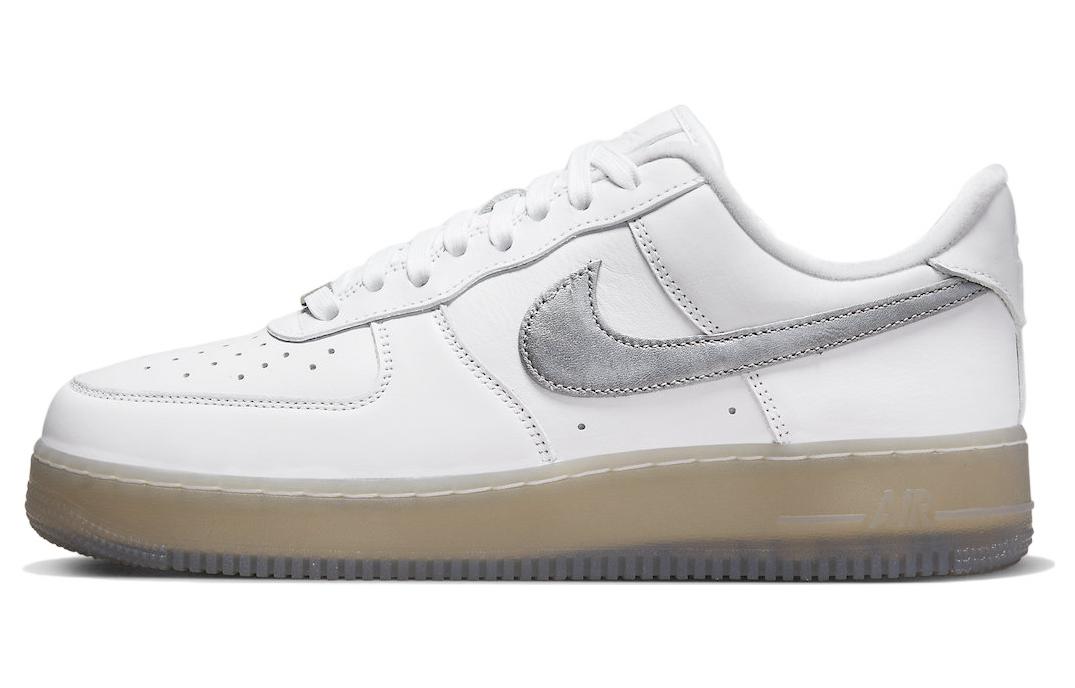 

Кроссовки Nike Air Force 1 Low 07 PRM, белый металлик / серебристый