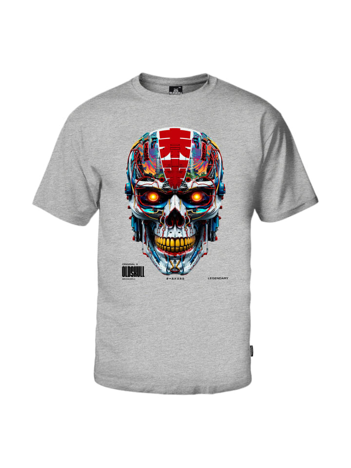 

Футболка OLDSKULL Xtreme Vivid Skull Graphic, серый