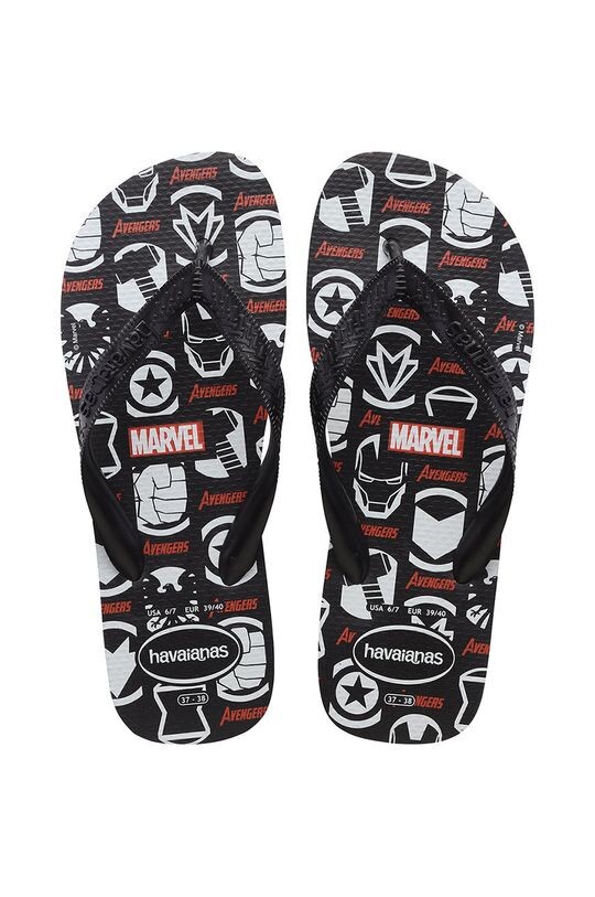 

Шлепанцы Top Marvel Logomania Havaianas, черный