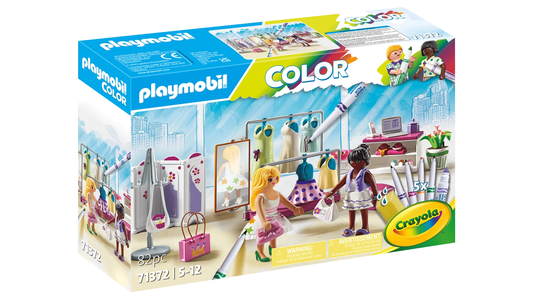 Цвет бутик модной одежды Playmobil