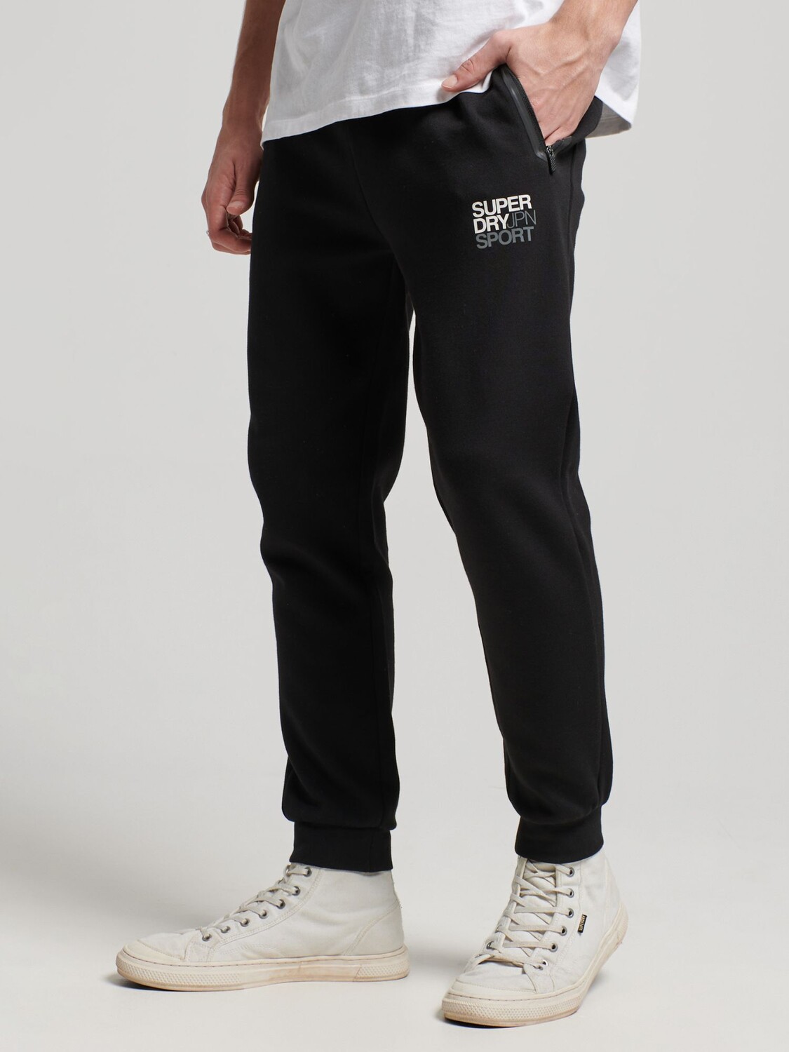 

Джоггеры Superdry Gymtech, черные, Черный