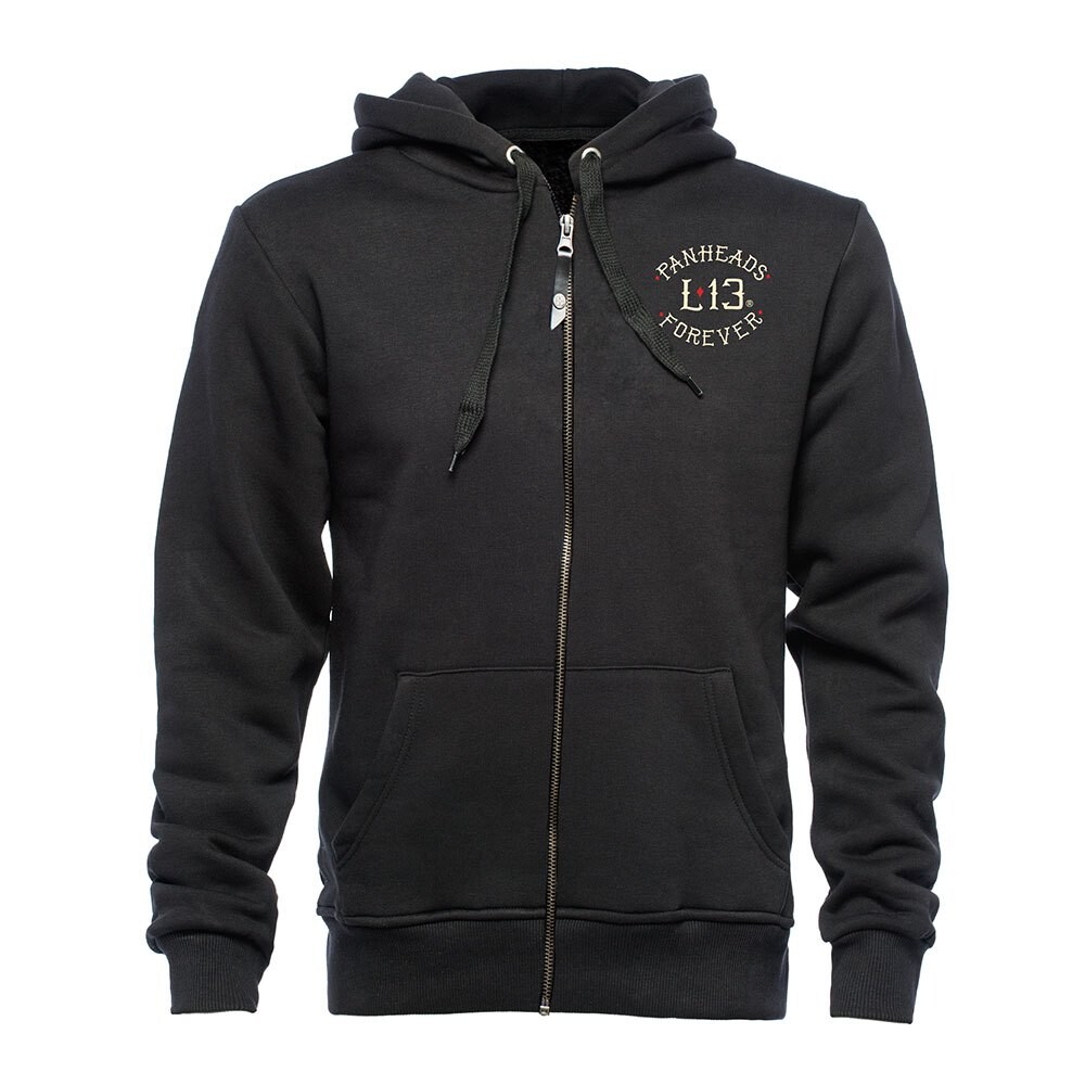 

Толстовка Lucky 13 Skull Built Full Zip, черный