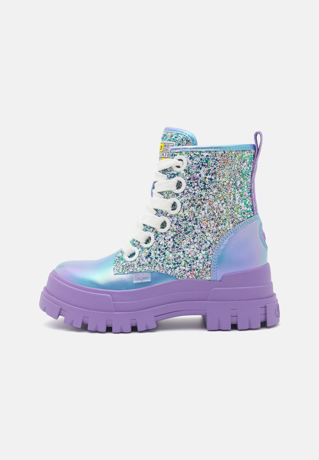 

Ботинки на платформе Buffalo ASPHA LACE UP HI, цвет mermaid