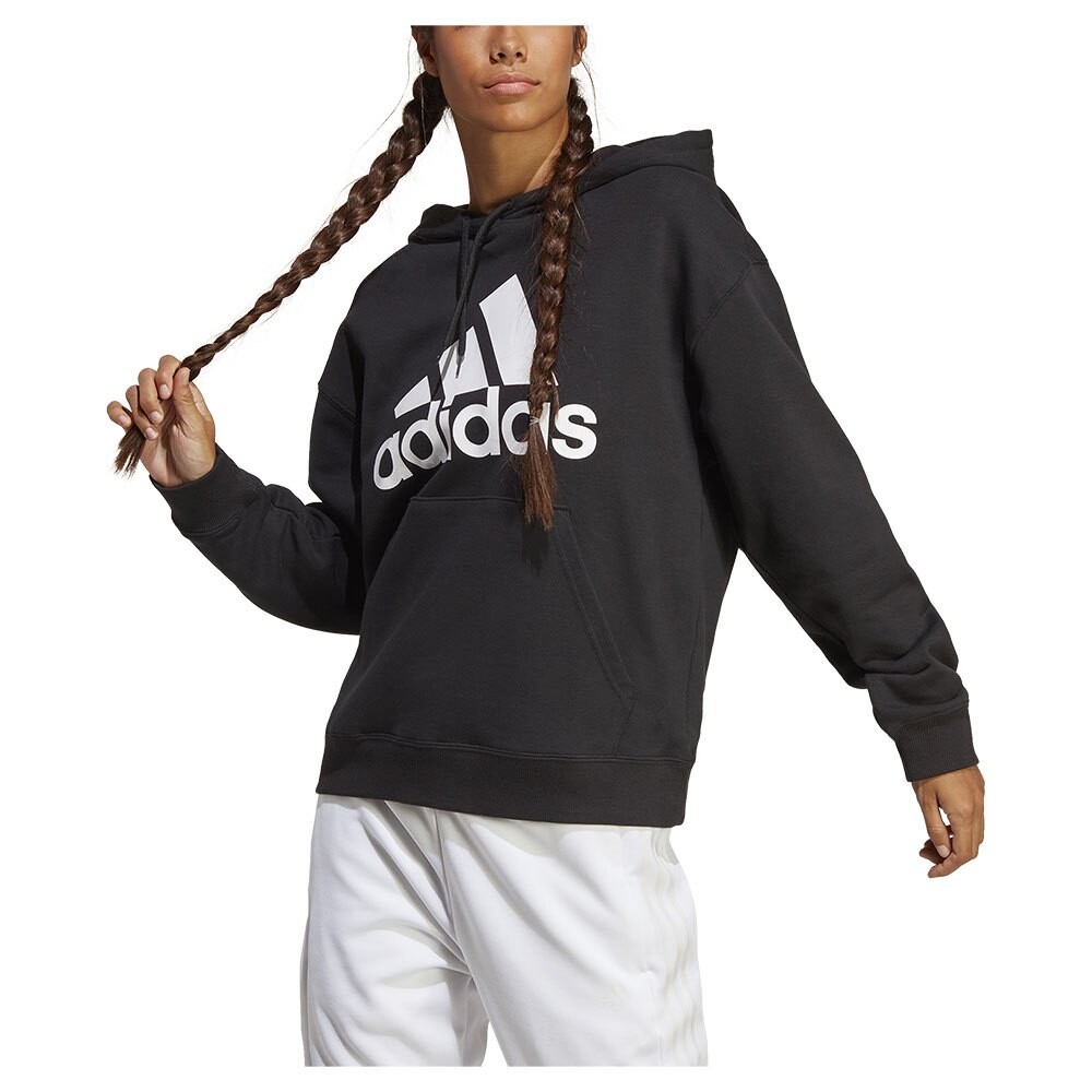 

Худи adidas Essentials Big Logo Oversized French Terry, черный