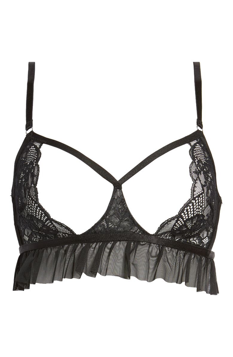 

Кружевной сетчатый бюстгальтер с открытой чашкой Ellen Maid HUNKEMÖLLER