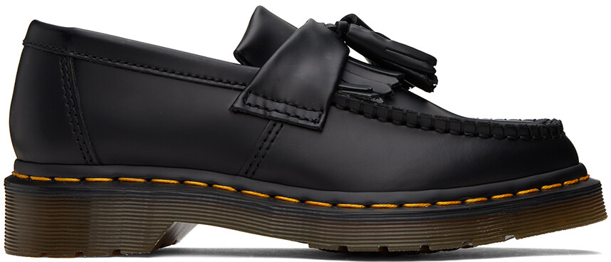 

Черные лоферы Adrian Dr. Martens, Черный