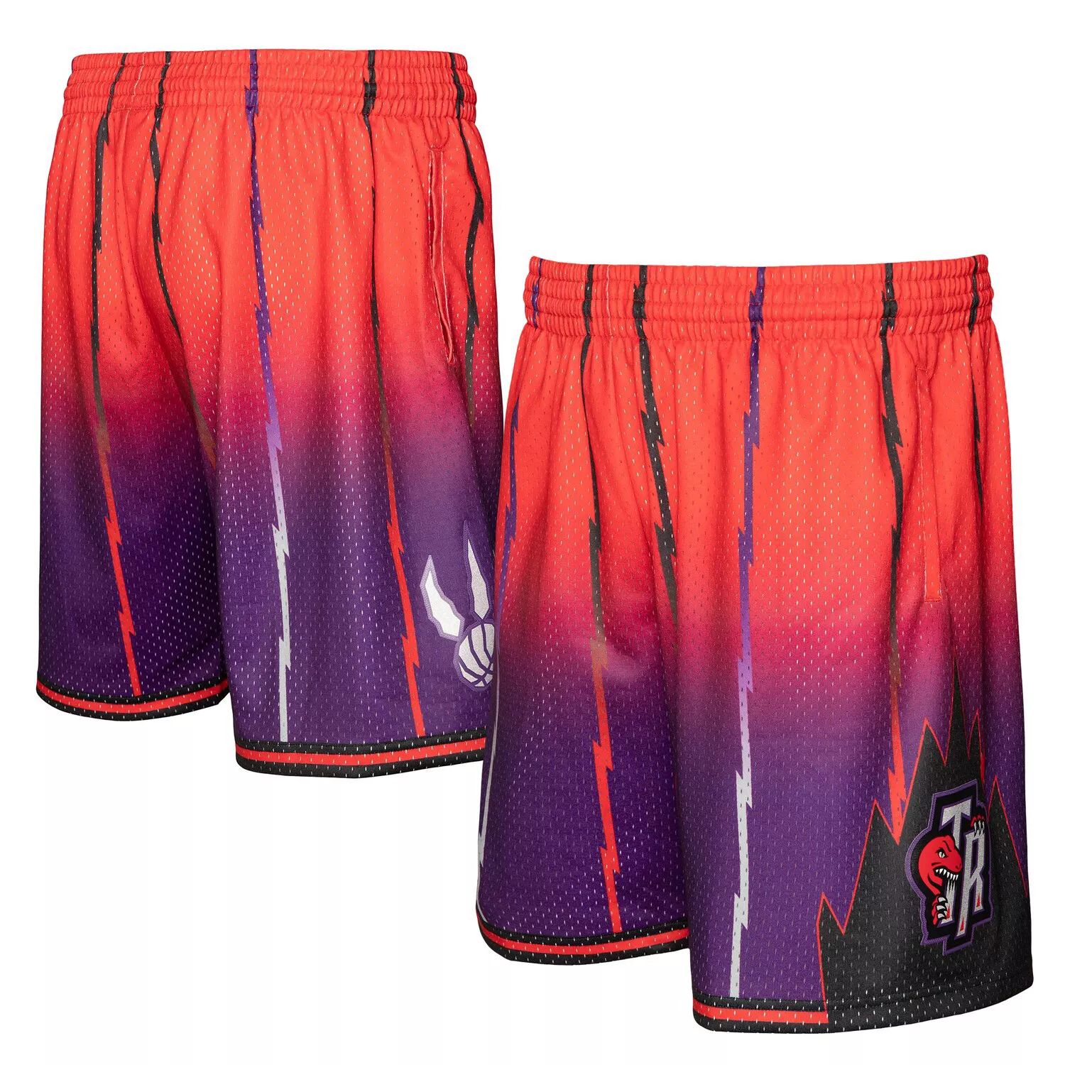 

Мужские шорты Mitchell & Ness Red/Purple Toronto Raptors 1998/99 Hardwood Classics Fadeaway Reload 3.0 Swingman