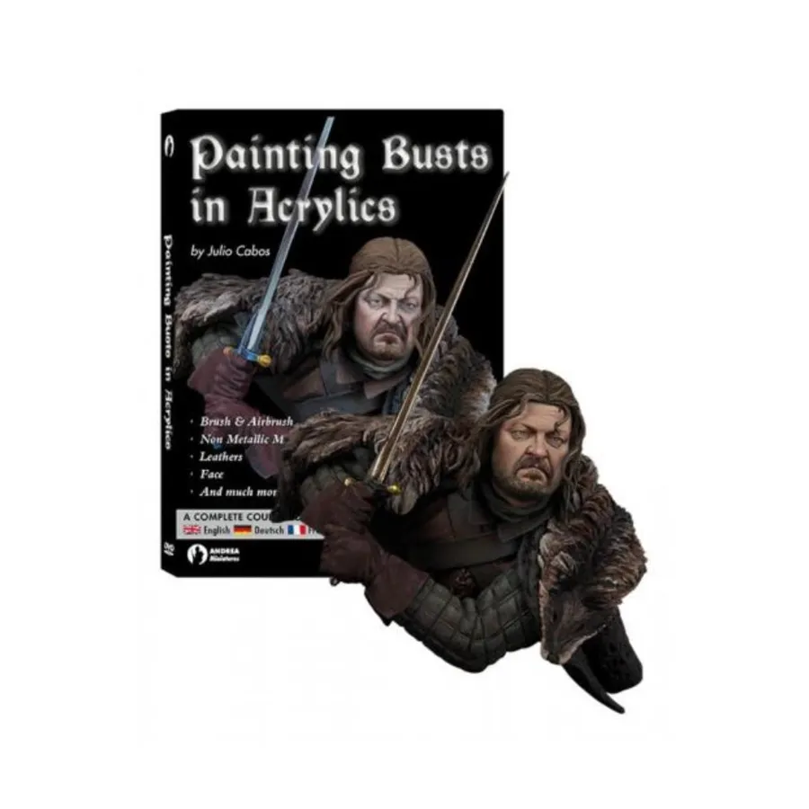 

Роспись бюстов акрилом с фигуркой, Miniatures & Painting Guides (Andrea Miniatures)