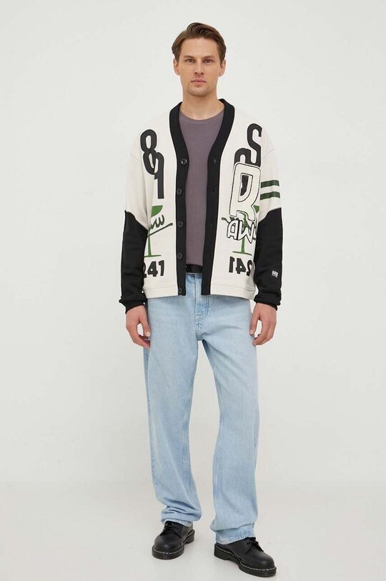 

Толстовка G-Star из необработанного хлопка G-Star Raw, бежевый