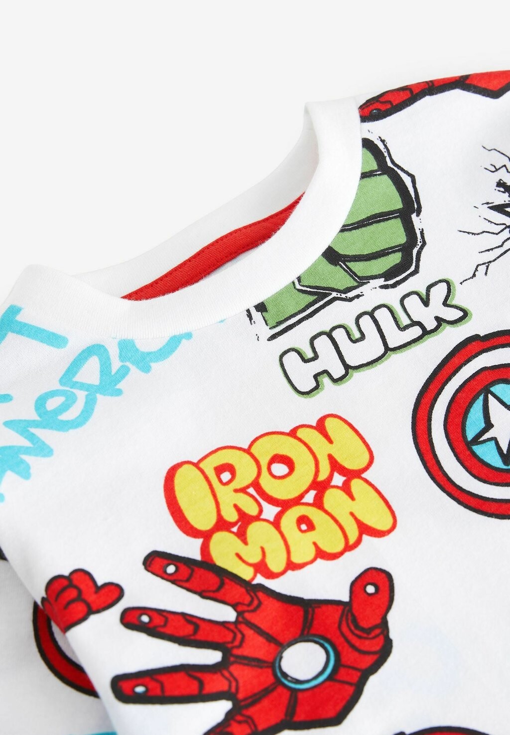 

REGULAR FIT Short Sleeve Marvel Next, Футболка с принтом белая
