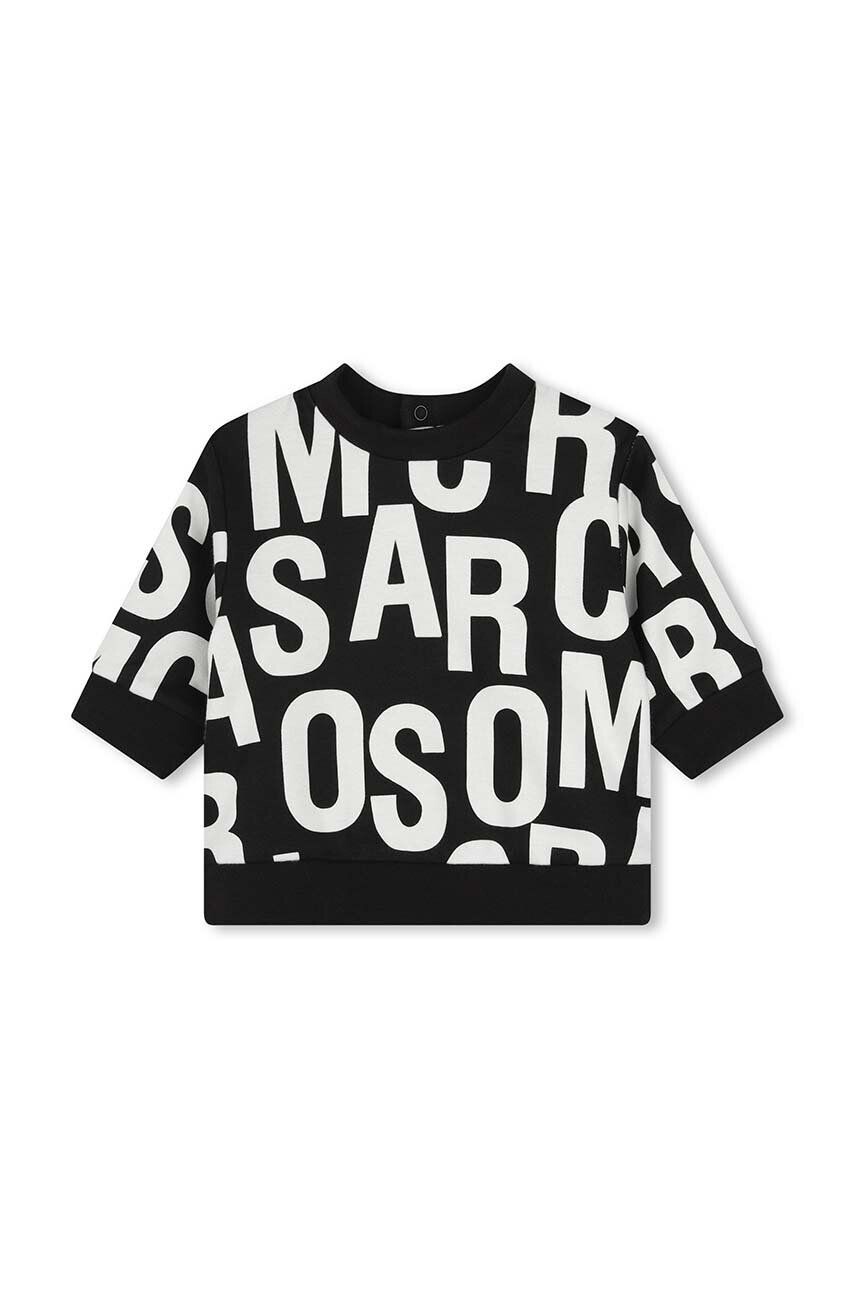 

Шерстяной спортивный костюм Marc Jacobs для мальчиков, черный
