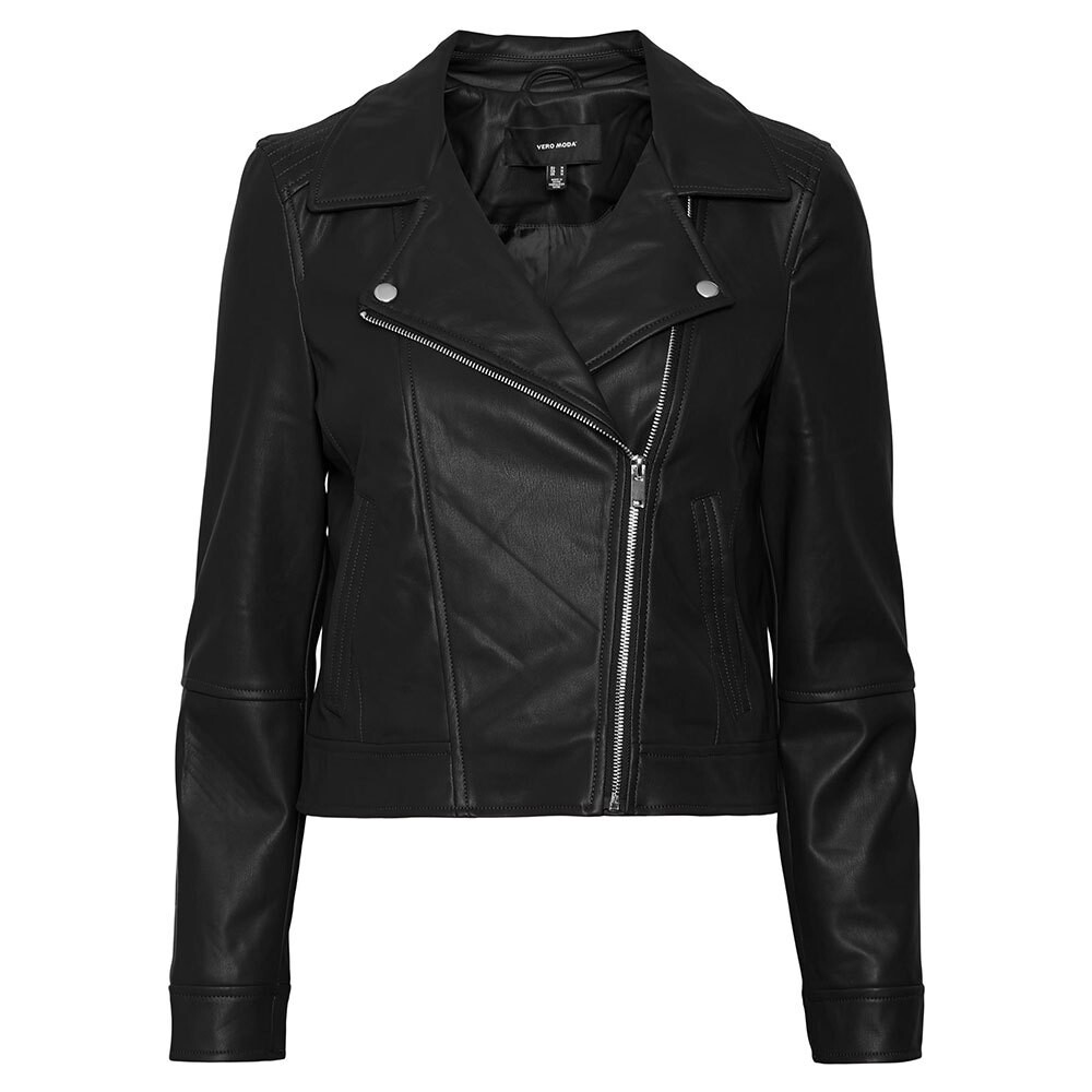 

Куртка Vero Moda Bella Petite Leather, черный
