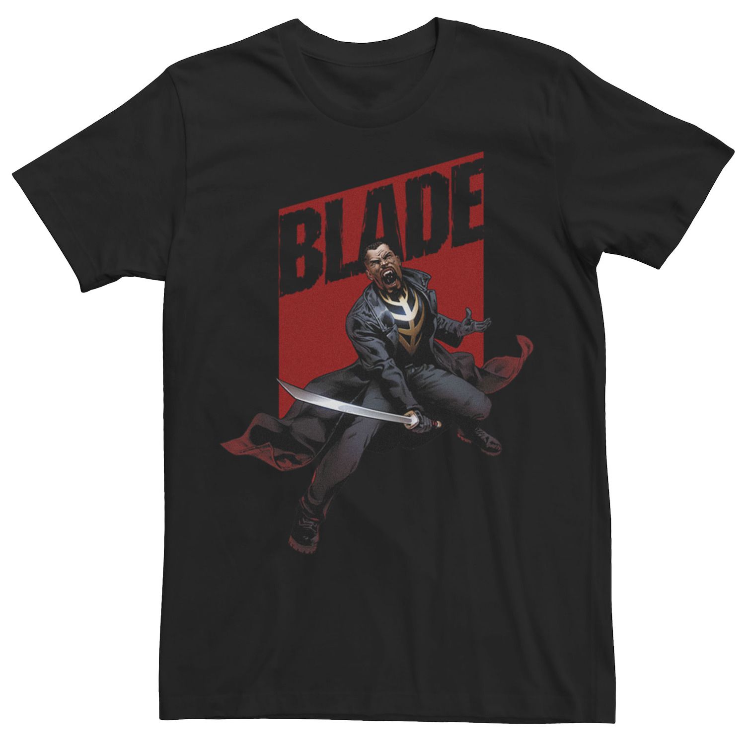 Мужская футболка с рисунком Blade The Vampire Hunter Marvel