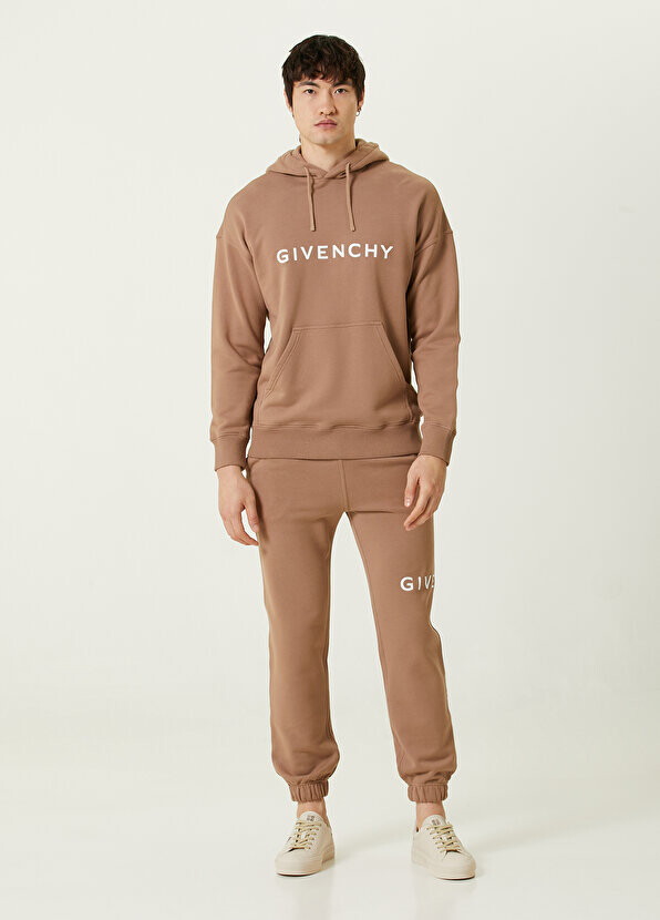 

Бежевые спортивные штаны-джоггеры с логотипом Givenchy, Бежевый