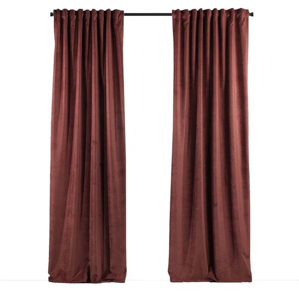

Бархатная штора Puude Home Design 140325, 25x1x140 см, медный