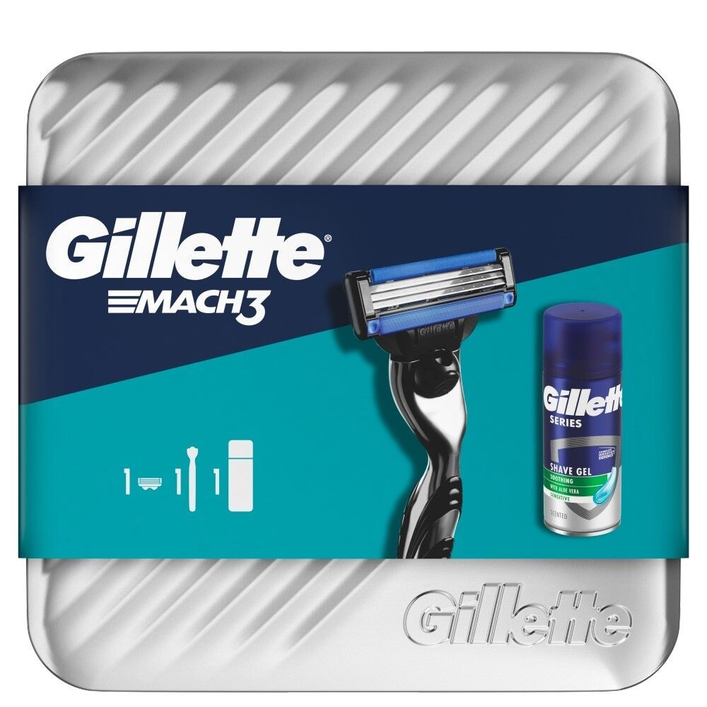 

Подарочный набор для мужчин Gillette Mach3, 1 шт