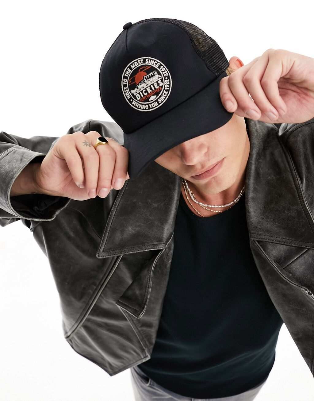 

Черная кепка дальнобойщика Dickies Greensburg