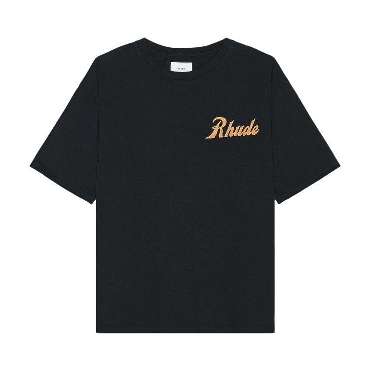 Футболка Rhude Rallye 'Vintage Black', черный футболка rhude sales and service vintage black черный