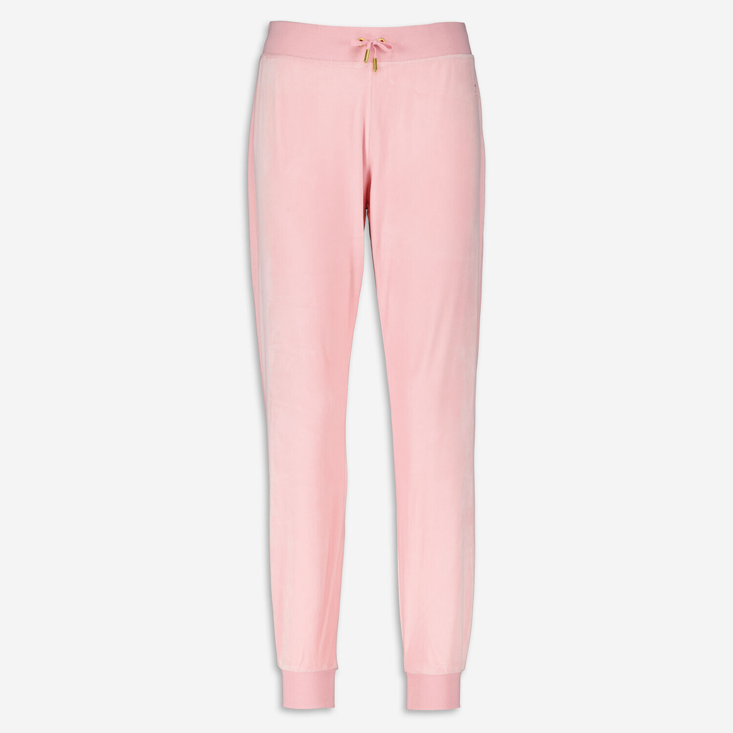 Розовые велюровые спортивные брюки Juicy Couture