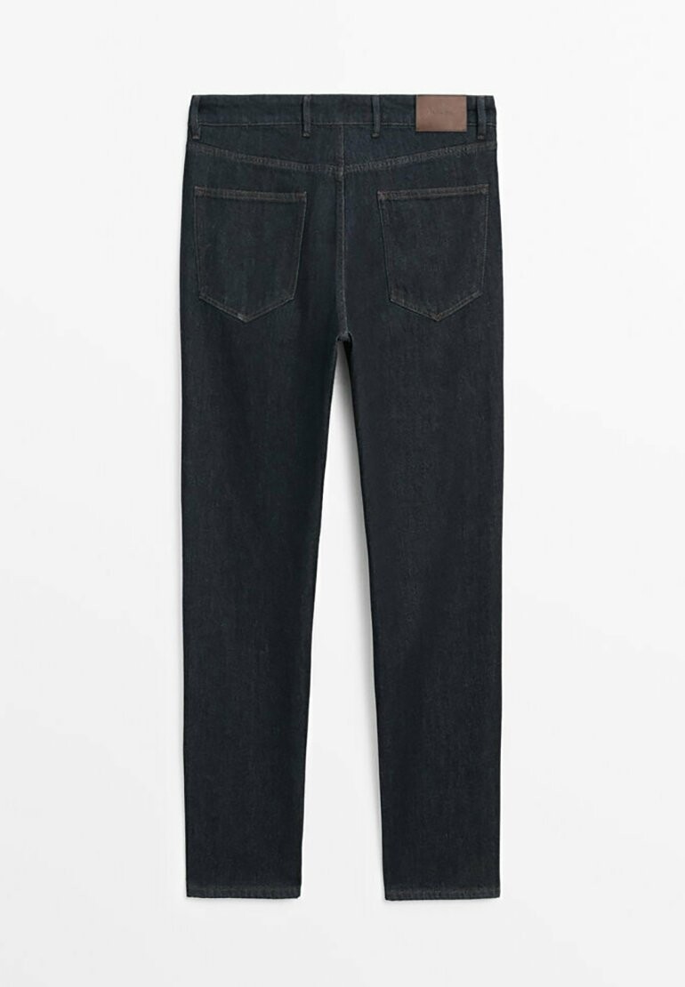 

Прямые джинсы Massimo Dutti, синий деним