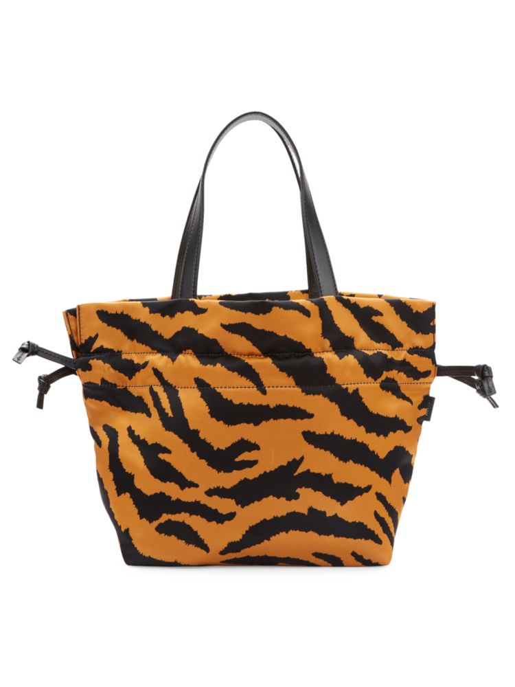 Нейлоновая сумка-шоппер с застежкой Flynn, цвет Zebra