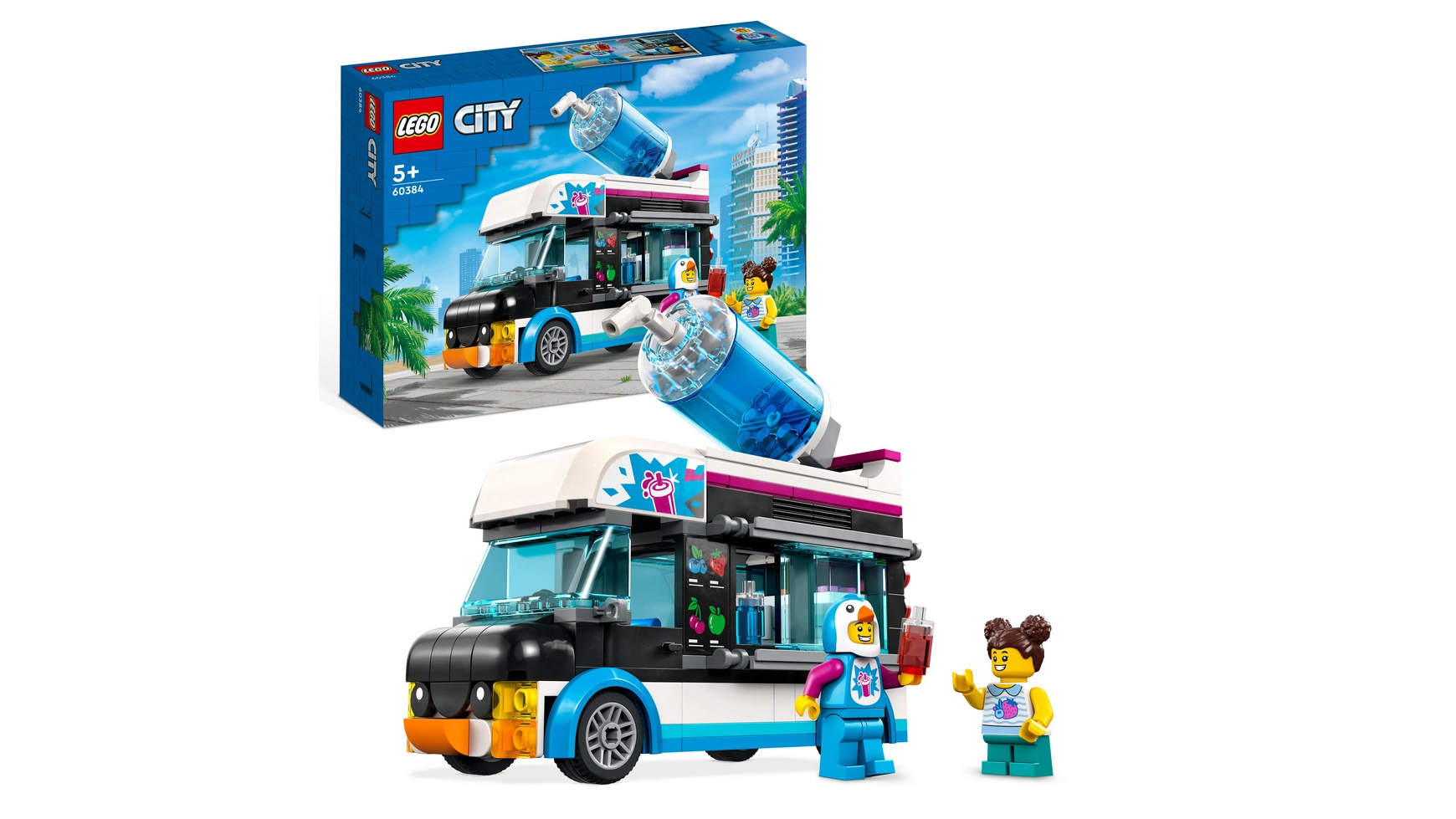 Lego City Грузовик с мороженым из слякоти конструктор lego friends 41715 грузовик с мороженым