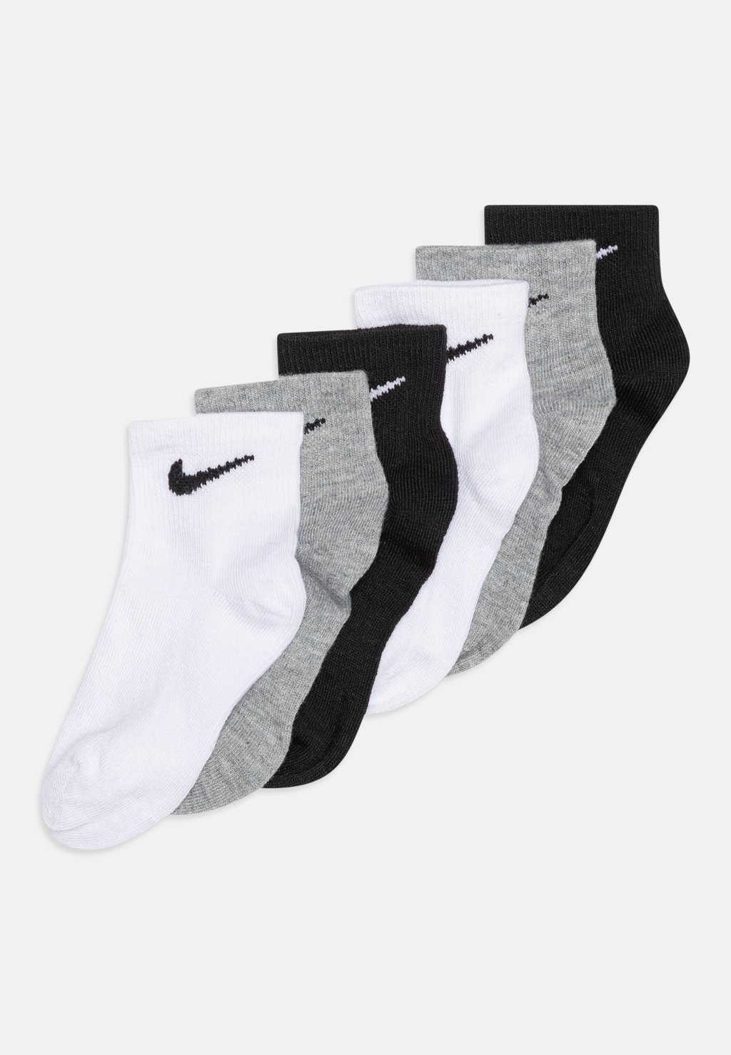 Носки Basic Quarter Unisex 6 Pack Nike, цвет white/dark gray heather кроссовки colmar originals dalton fame dark gray gray white