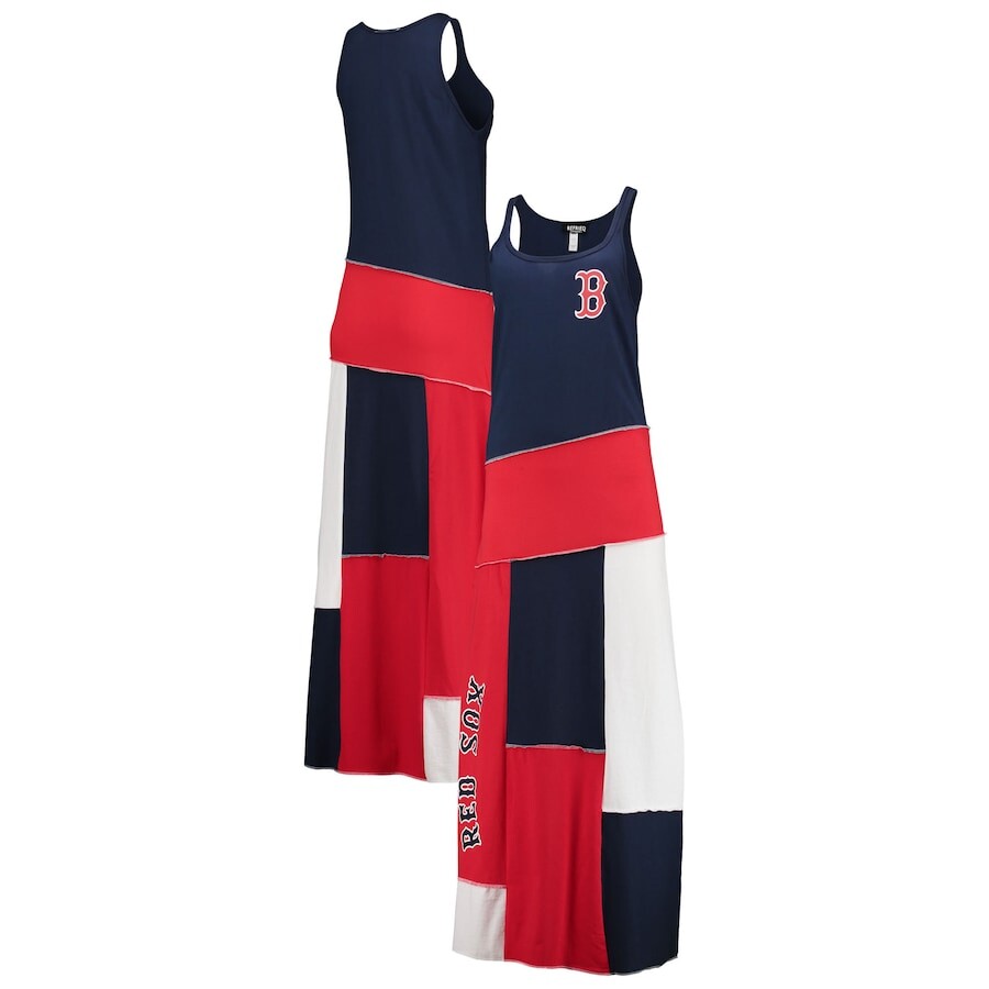 

Платье макси Refried Apparel Boston Red Sox, нави