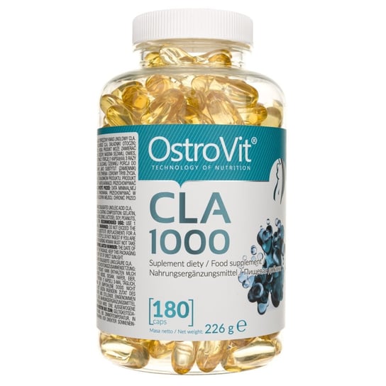 OstroVit, CLA 1000, 180 капсул cla geneticlab cla 1000 60 капсул