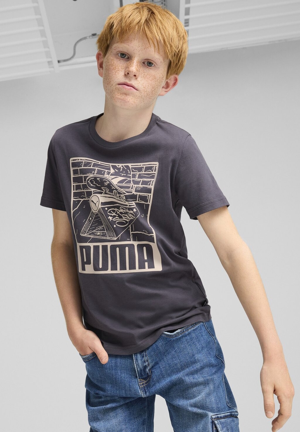 

Футболка MID GRAPHIC Puma, серый