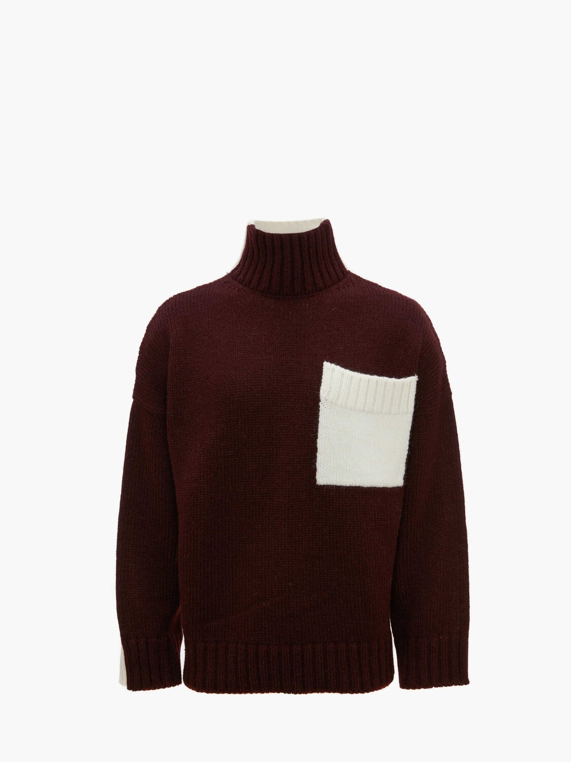 

Джемпер с накладными карманами JW Anderson, белый
