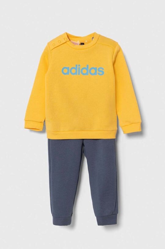 

adidas Детский спортивный костюм, желтый