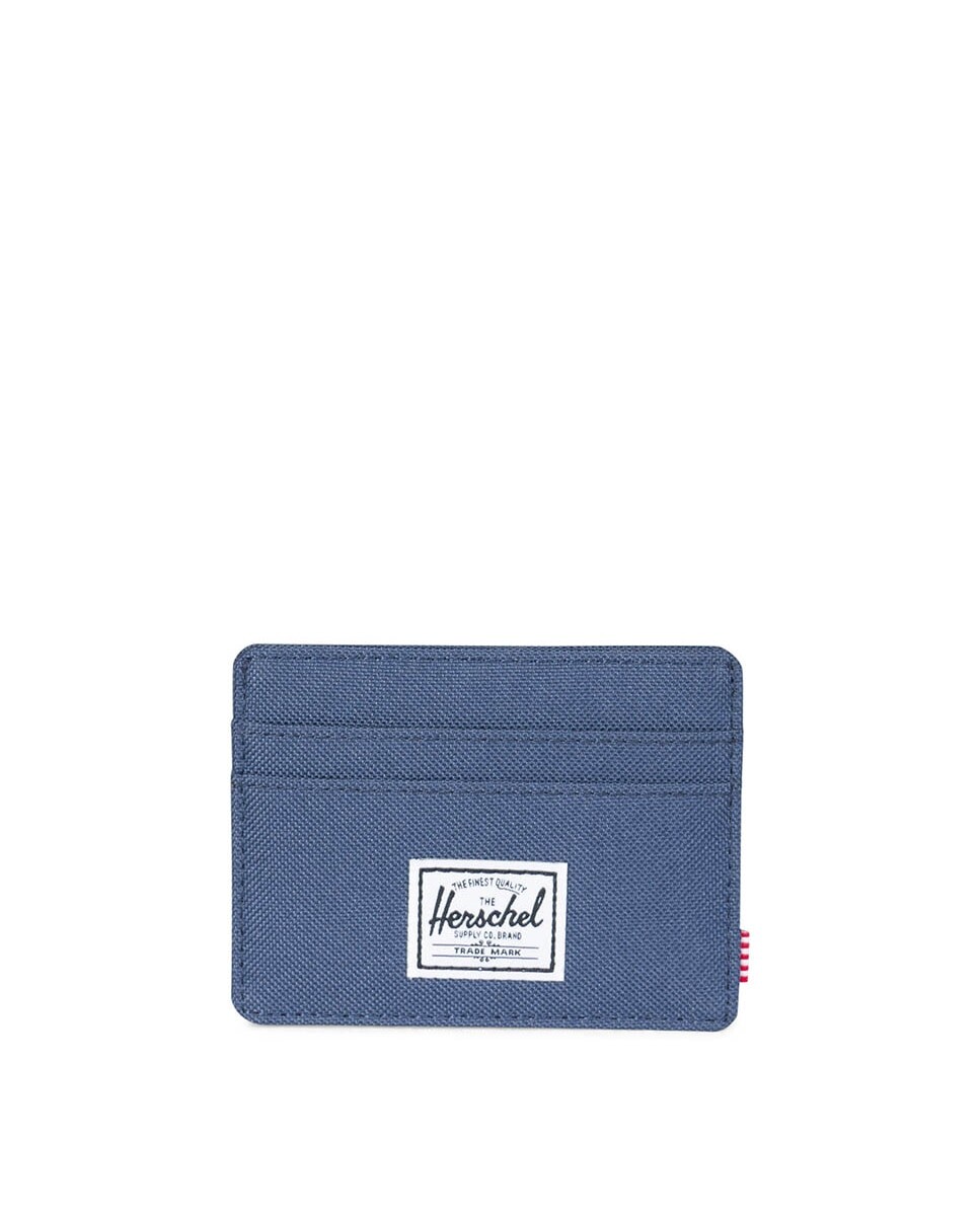 

Визитница унисекс из синей ткани Herschel, синий
