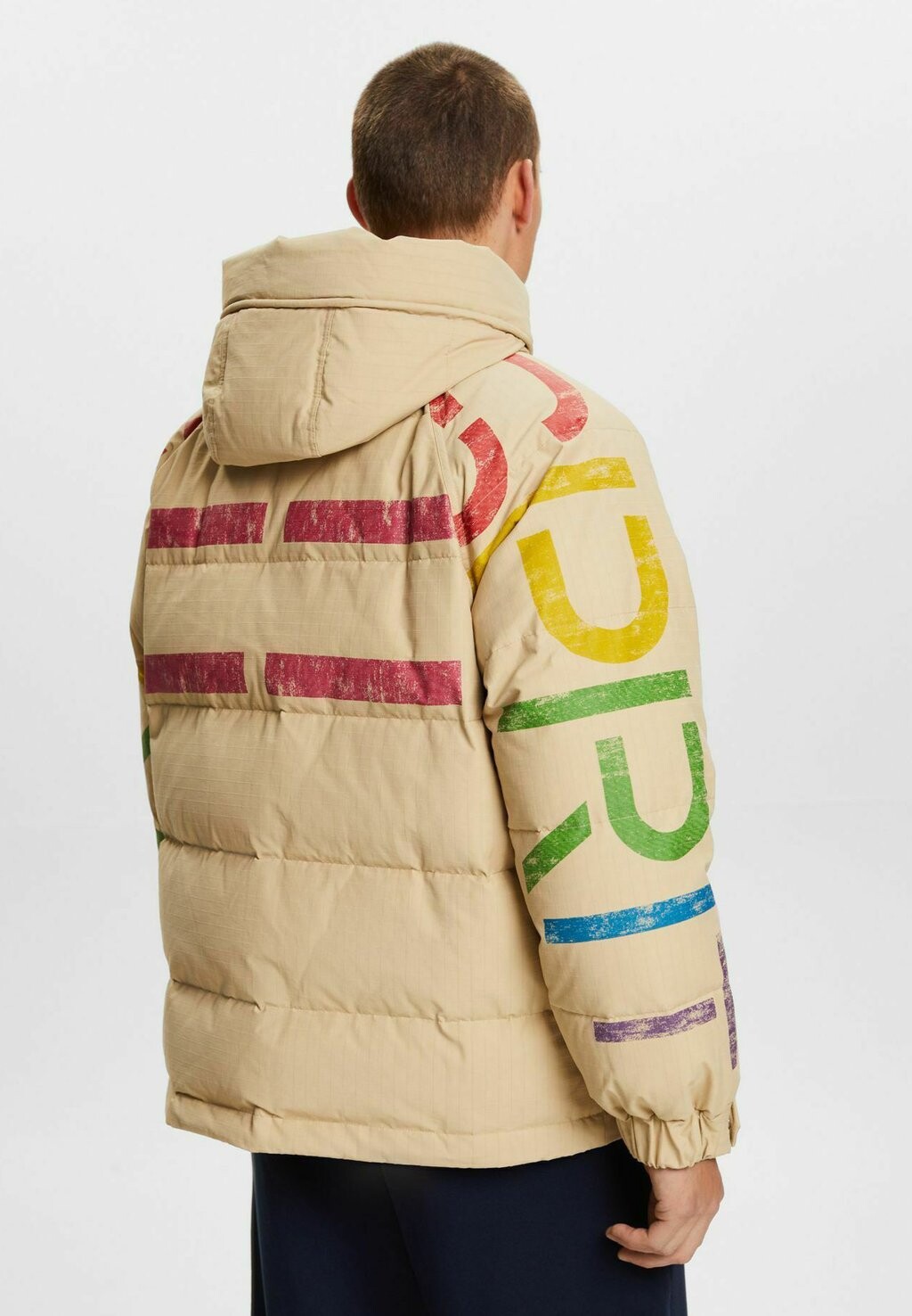 

Куртка Esprit ЛОГОСТЕПП, цвет sand