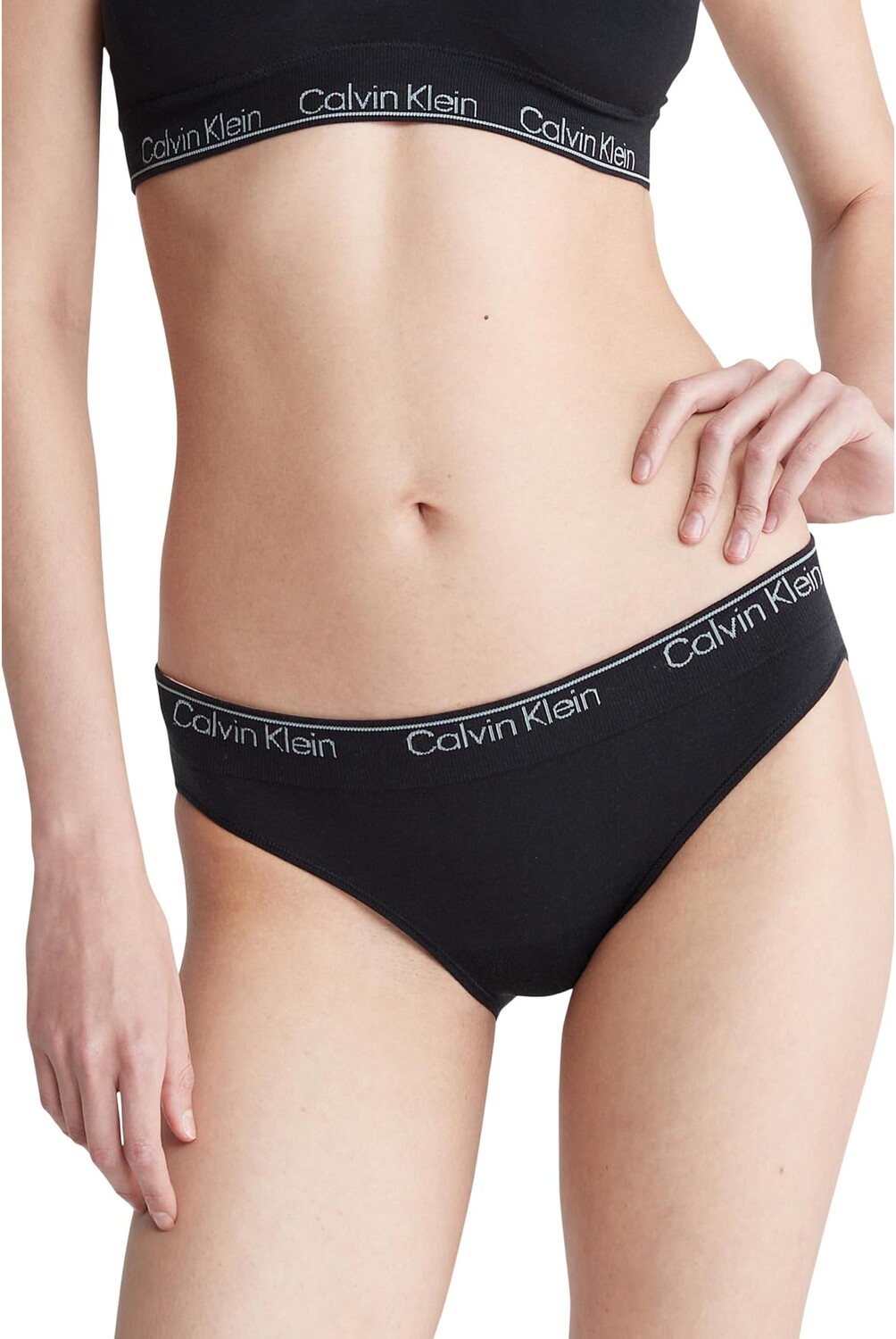

Бикини Moderns из хлопка Naturals Calvin Klein Underwear, черный