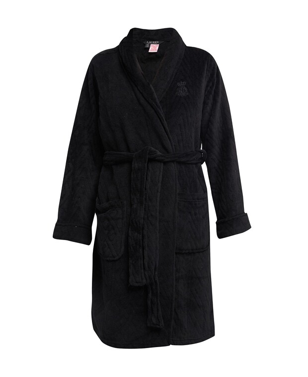 

Банный халат Lauren Ralph Lauren, черный
