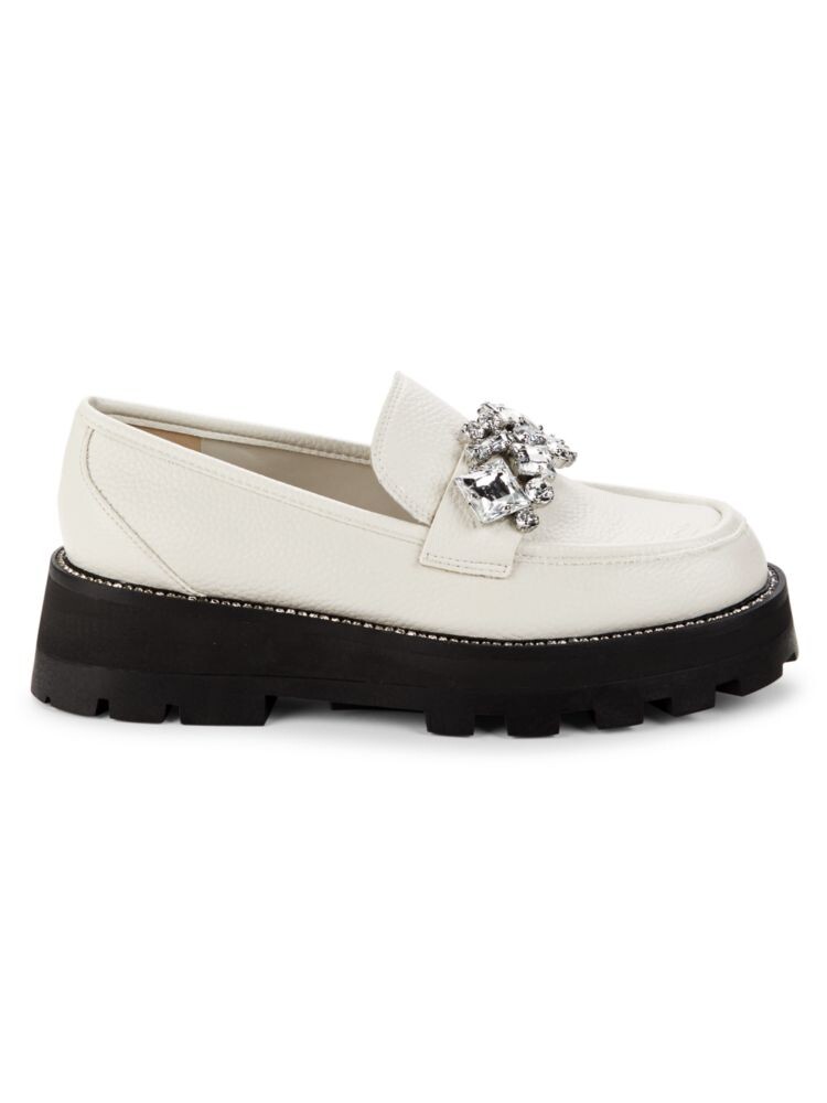

Кожаные лоферы Marcia с украшением Karl Lagerfeld Paris, цвет Soft White