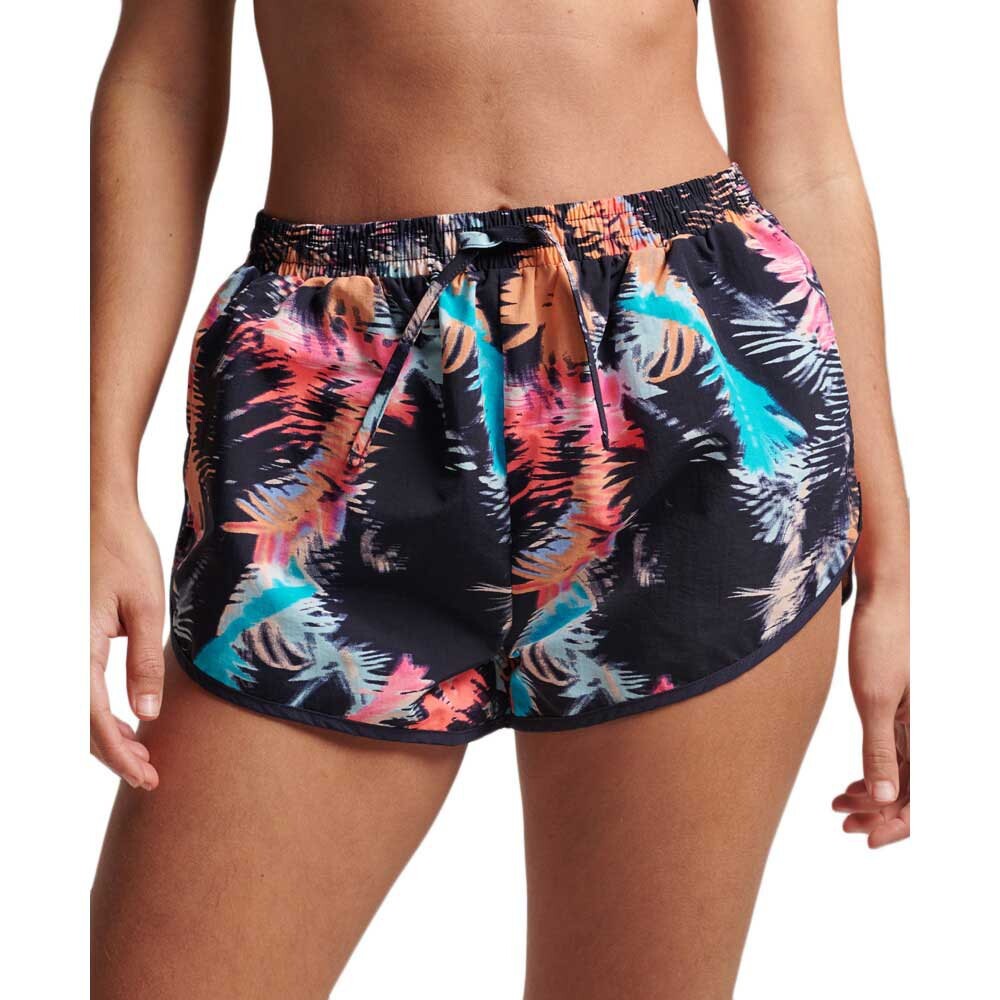 

Короткая юбка Superdry Vintage Printed Beach, разноцветный