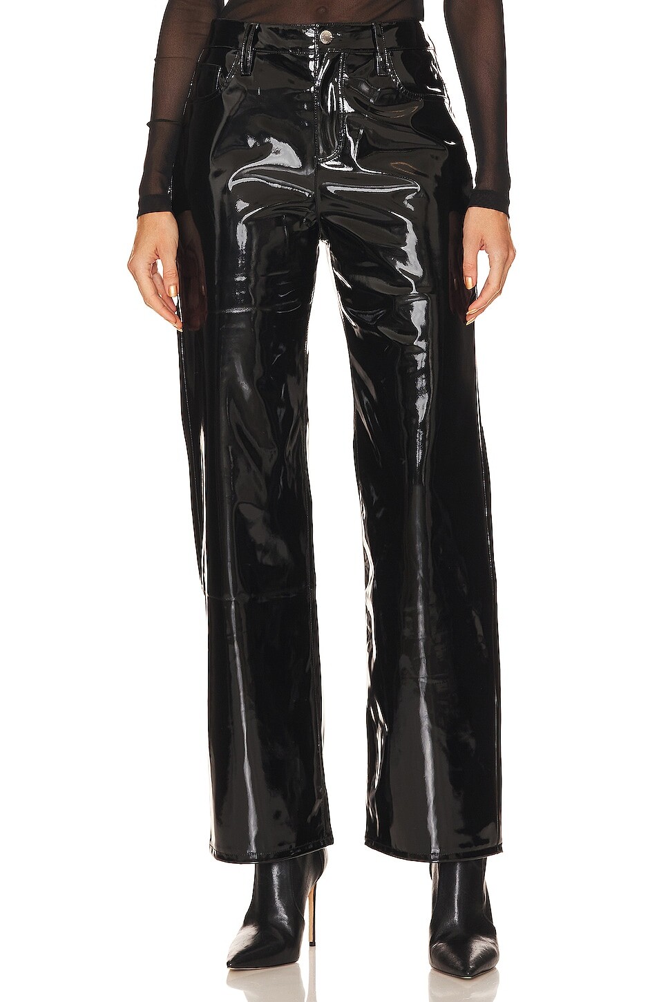 

Брюки Simon Miller Wide Leg, черный