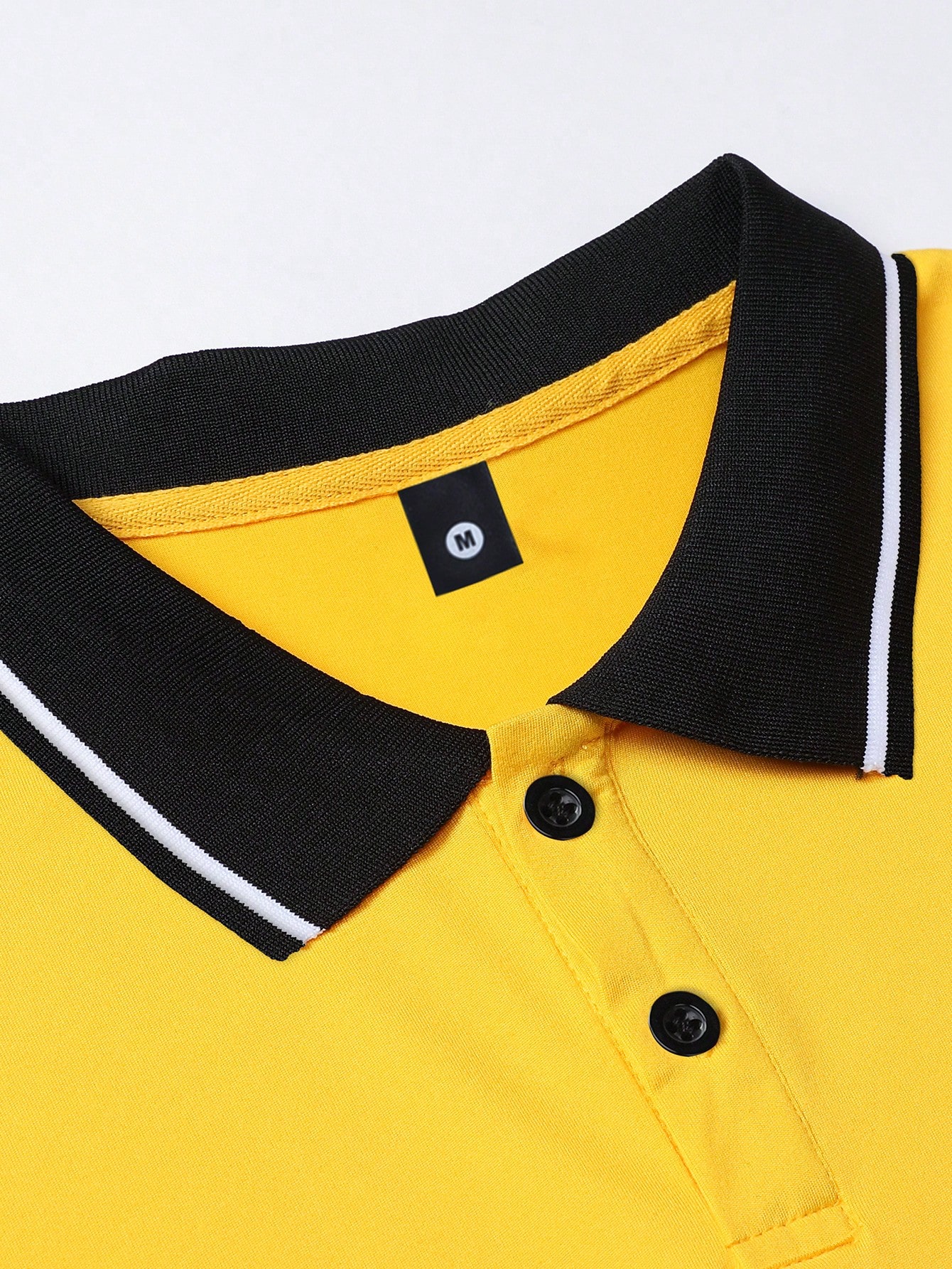 Муж. Лето в винтажном стиле с принтом «Бегущая лошадь» Освежающая желтая рубашка-поло с короткими рукавами, желтый