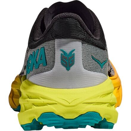 

Кроссовки для трейлраннинга Speedgoat 5 мужские HOKA, цвет Black/Evening Primrose