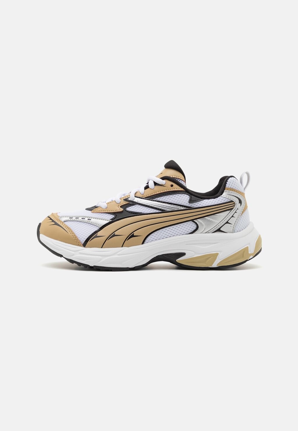 

Кроссовки низкие MORPHIC UNISEX Puma, цвет white/prairie tan/silver