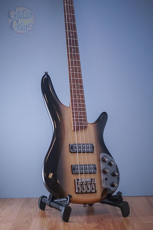 цена Басс гитара Ibanez SR370ESBG SR Standard Surreal Black Dual Fade GlossDEMO