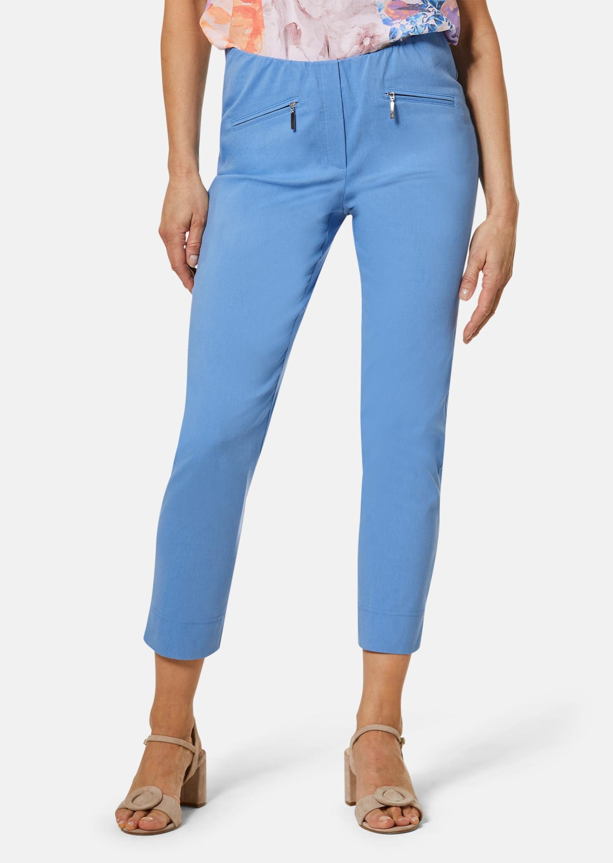 

Брюки GOLDNER 7/8 Super Stretch Louisa, цвет jeansblau