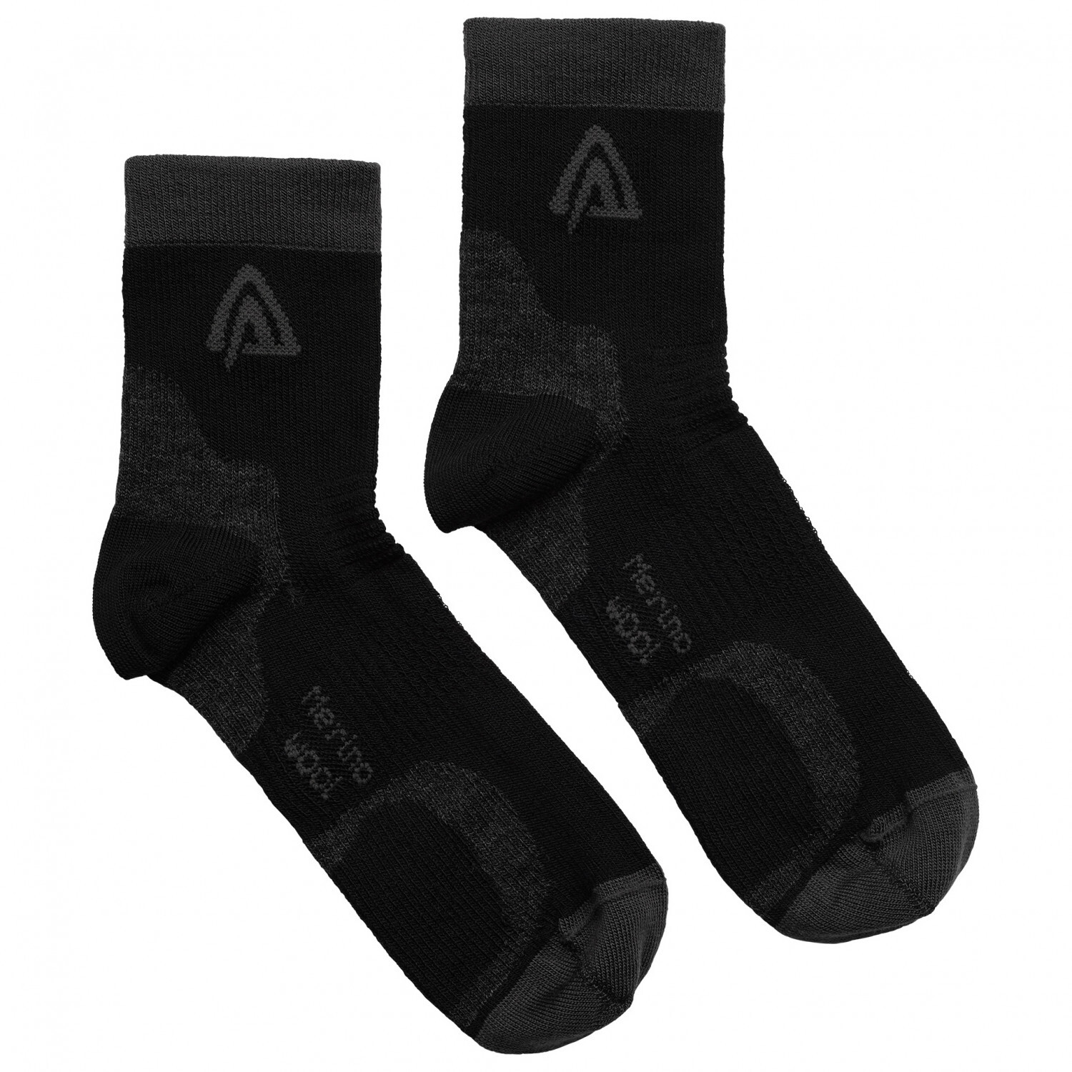 

Носки из мериноса Aclima Running Socks 2 Pack, цвет Jet Black, Черный